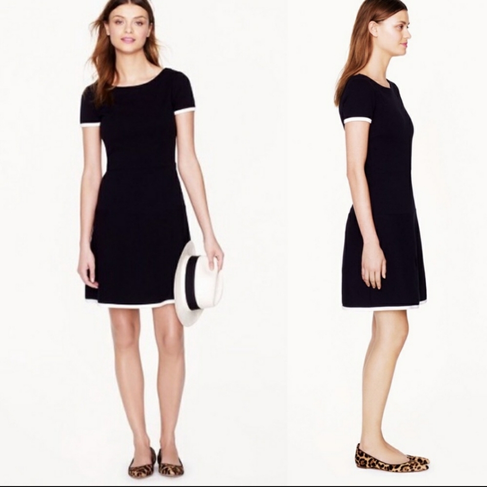 J.Crew Navy Short Sleeve Dress - Courtney's Closet